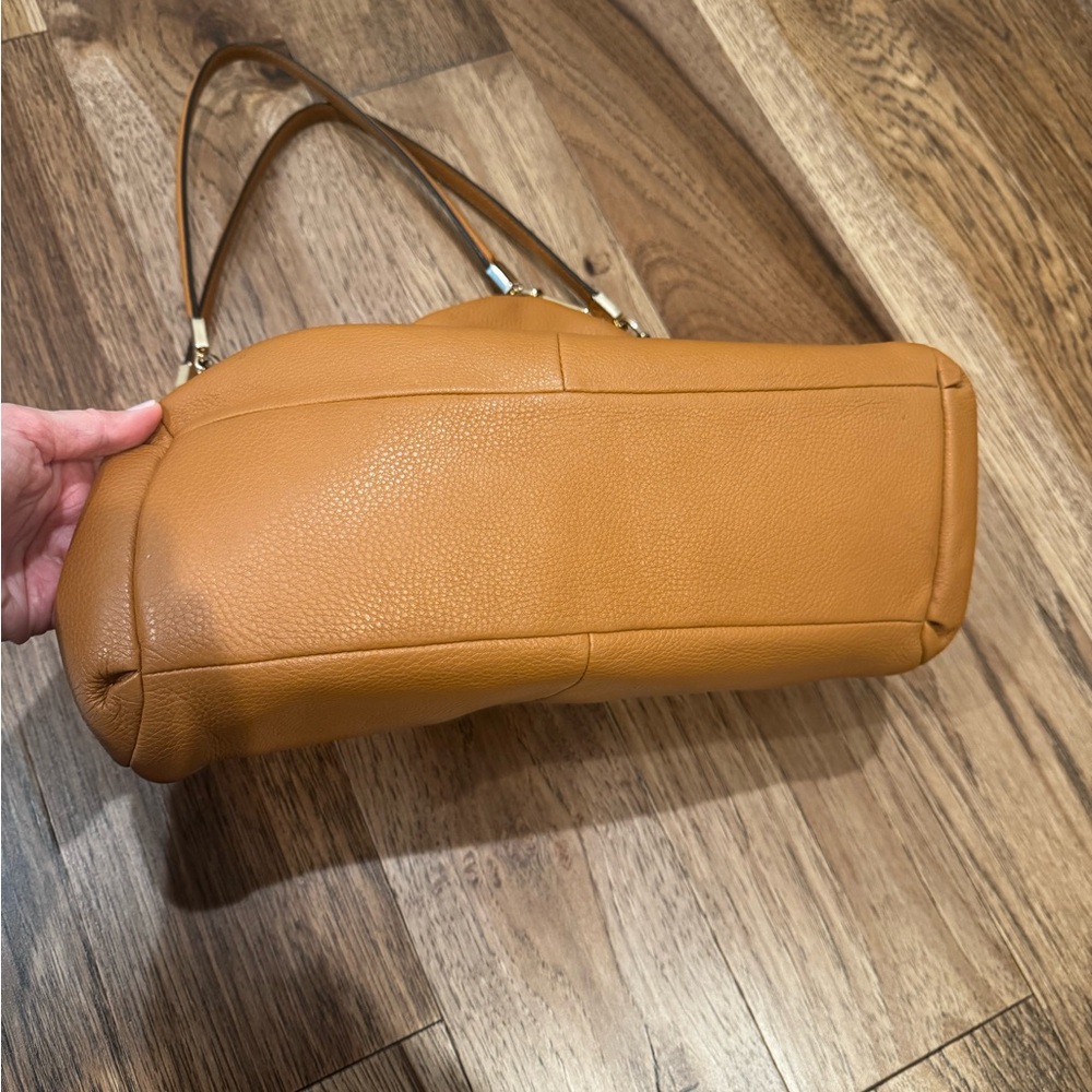 Coach Tan Leather Tote - Picture 16 of 16